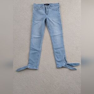 Express Women's Light Blue Skinny Jeans